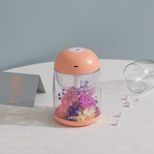 Mistique Preserved Flower in Mini Humidifier
