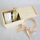 Flower Tea Pine Wood Gift Set 04 - Jasmine