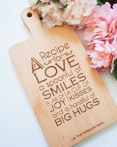 Personalized Wooden Chopping Board