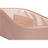 Personalized Large Saffiano Pouch - Nude