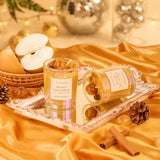 Brandy Spiced Pear Crystal Christmas Candle