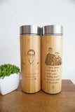 Personalised Stainless Steel Thermal Flask with Wordings & Image (Est. 6-8 working days)