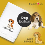 Personalised Towel Baby Beagle
