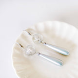 Voguish Silver Pearl Earring