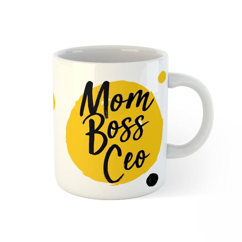 Mom Boss CEO 2.0 Personalised Mug