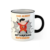 My Amazing Superhero Personalised Mug