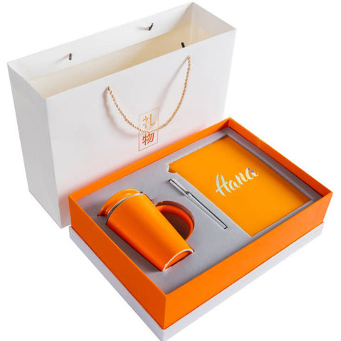 Mug & Customize Initial A5 Note Book Gift Set