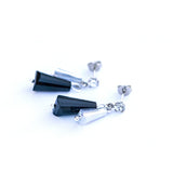 Black Silver Bracelet & Earring Set