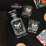 Personalized Whiskey Decanter Set (Design 10)