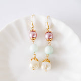 [Pure Gold Plated Series] Classy Pastel Earring